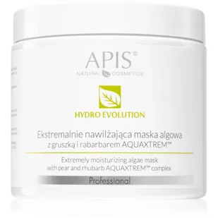 Apis Professional - Hydro Evolution - Moisturizing Algae Mask - Ekstremalnie nawilżająca maska algowa z gruszką i rabarbarem - 200 g - Maseczki do twarzy - miniaturka - grafika 1