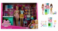 Lalki dla dziewczynek - Barbie kuchnia-pieczenie 2 lalki HJY94 - miniaturka - grafika 1