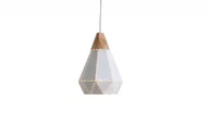 Lampy sufitowe - Invicta Interior Space Lampa wisząca Nordic 22cm - biała i-37706 - miniaturka - grafika 1