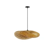 Lampy sufitowe - Immax 08270L - Żyrandol na lince HILO 1xE27/40W/230V śr. 80 cm bambus - miniaturka - grafika 1