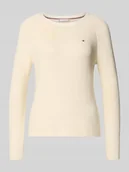 Swetry damskie - Sweter o kroju regular fit z czystej bawełny - miniaturka - grafika 1