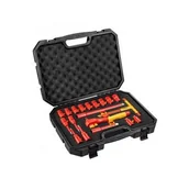 Zestawy narzędziowe - NEO-TOOLS Klucze nasadowe 1000V, 19szt. TOP-01-306 - miniaturka - grafika 1