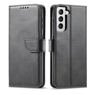 Etui Pokrowiec z Klapką Braders Case do Samsung Galaxy S21 Ultra 5G czarny - Etui i futerały do telefonów - miniaturka - grafika 1