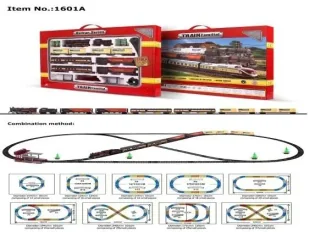 Kolejka z dźwiękiem i światłem - Ciuciubabka - Pociągi dla dzieci - miniaturka - grafika 1
