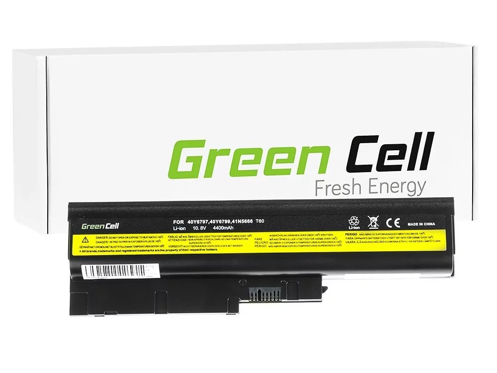 Green Cell Bateria do Lenovo T60 R60 6 cell 11,1V AKG4NAB00380 [7519275]