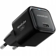 Ładowarki do telefonów - INNOSTYLE SZYBKA ŁADOWARKA KOSTKA USB-C 33W USB TYP C GAN II DO SAMSUNG LED - miniaturka - grafika 1