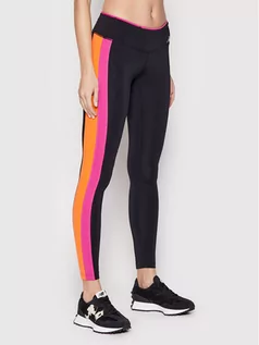 Spodnie damskie - New Balance Legginsy Accelerate Colorblock WP11218 Czarny Slim Fit - grafika 1