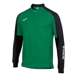 Joma Męska bluza Eco Championship Sweatshirt, zielony/czarny, XXS - Bluzy męskie - miniaturka - grafika 1