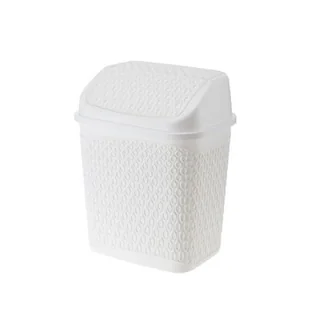 Kosz uchylny 6,2 l Orion 02954 biały - Kosze na śmieci - miniaturka - grafika 1