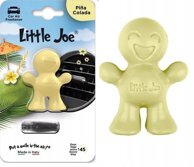 Zapach odświeżacz Little Joe Pina Colada żółty