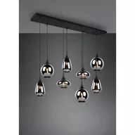 Lampy sufitowe - Trio Mela 313100931 lampa wisząca zwis 9x25W E14 biała - miniaturka - grafika 1