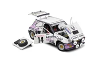 Samochody i pojazdy dla dzieci - Solido Renault 5 Turbo #14 Auriol Tussiot Ra 1:18 1801313 - miniaturka - grafika 1