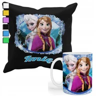 Gadżety dla niej i dla niego - ZESTAW KUBEK + PODUSZKA Z POSZEWKĄ- DLA FANA KSIĘŻNICZKI BAJKI+ IMIĘ - miniaturka - grafika 1