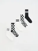 Skarpetki dla dzieci - Reserved - Skarpetki z bawełną 5 pack - złamana biel - miniaturka - grafika 1