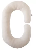 Poduszki do karmienia - Poduszka Ciążowa Bawełniana Beżowa Piapimo - miniaturka - grafika 1