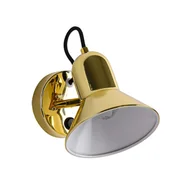 Lampy ścienne - Kinkiet reflektor spot z włącznikiem ASTAMA LP-1122/1W GD Light Prestige - miniaturka - grafika 1