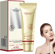 Kremy do twarzy - Unbrand Gold Collagen przeciwzmarszczkowy krem nawilżający, nawilża, redukuje drobne linie, działa przeciwstarzeniowo 1pcs - miniaturka - grafika 1