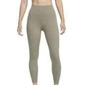 Spodnie rowerowe - Nike Spodnie W Nk Df One Hr 7/8 Tight, Light Army/Black, FN3232-320, XS - miniaturka - grafika 1