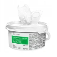 Dezynfekcja - Suche ściereczki Dry Wipes Box do nasączenia preparatem dezynfekującym - wkład 100szt - miniaturka - grafika 1