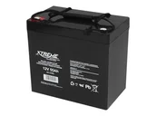 Baterie do zasilaczy awaryjnych UPS - AKUMULATOR12V 55Ah Piec Solar Kocioł Do Pieca - miniaturka - grafika 1