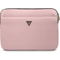 Etui do tabletów - Guess Etui Nylon Sleeve do MacBook Air/ Pro 13'' różowe GUCS13NTMLLP - miniaturka - grafika 1