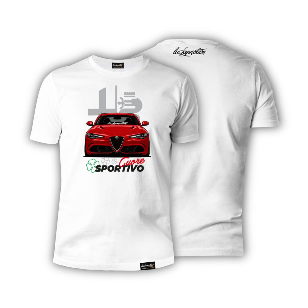 Koszulka Alfa Cuore Sportivo Quadrifoglio - XL