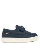 Buty dla chłopców - Tommy Hilfiger Półbuty Low Cut Velcro T1B4-34340-0315 M Granatowy - miniaturka - grafika 1