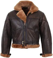 Moda i Uroda OUTLET - Mil-Tec Miltec Kurtka skórzana RAF czarna 902 - miniaturka - grafika 1