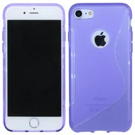 Etui i futerały do telefonów - silikonowe etui ochronne na telefon komórkowy iPhone 8, różowe - miniaturka - grafika 1