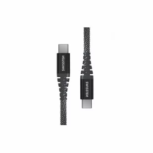 SWISSTEN Kevlarowy kabel do ładowania USB-C USB-C, 1,5 m - Inne akcesoria audio-wideo - miniaturka - grafika 1