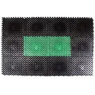 Wycieraczki - Wycieraczka plastikowa 56 x 41 cm czarnozielony - miniaturka - grafika 1