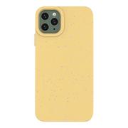 Etui i futerały do telefonów - Hurtel Eco Case etui do iPhone 11 Pro Max silikonowy pokrowiec obudowa do telefonu żółty - miniaturka - grafika 1