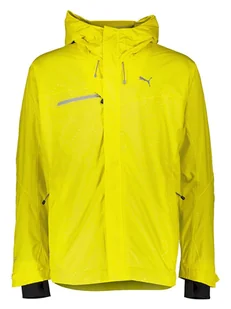 Puma Kurtka funkcyjna "Hardshell" w kolorze żółtym - Kurtki i kamizelki sportowe męskie - miniaturka - grafika 1