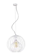 Lampy sufitowe - Biała druciana lampa wisząca kula - 4X S541 T2-A98 - miniaturka - grafika 1