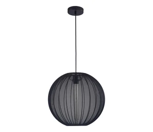 Żyrandol na lince SENSAI 1xE27/20W/230V śr. 40 cm czarne - Lampy sufitowe - miniaturka - grafika 1