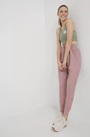 Spodnie damskie - Eivy Eivy spodnie damskie kolor różowy gładkie - miniaturka - grafika 1