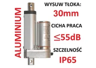 Napędy i siłowniki do bram - SIŁOWNIK ELEKTRYCZNY 24V SILNIK LINIOWY 30mm 1000N - miniaturka - grafika 1