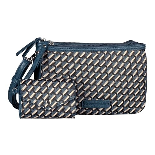 TOM TAILOR Xenia damska torba na ramię Crossbody Bag mała, niebieski, S
