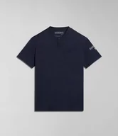 Koszulki męskie - t-shirt uomo napapijri s-melville np0a4hql 176 blu marine - miniaturka - grafika 1