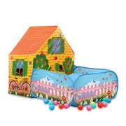Namioty i tipi dla dzieci - iPLAY Namiot namiocik domek suchy basen dla dzieci Farma 8173 - miniaturka - grafika 1
