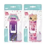 Zakładki do książek - Mp Main Paper Zakładka do książki tęcza , kot MIX - miniaturka - grafika 1