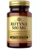 Witaminy i minerały - SOLGAR Rutyna 500 mg Fava D'anta 50 tabletek - miniaturka - grafika 1