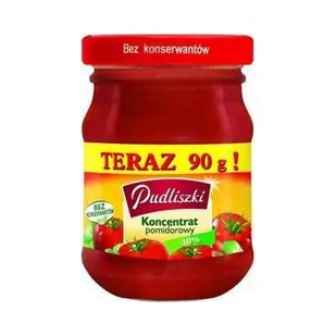 Pudliszki Koncentrat pomidorowy 30% 90 g - Koncentraty warzywne, przeciery - miniaturka - grafika 1