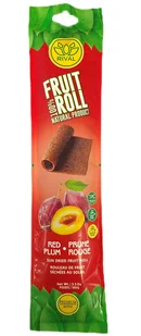 Rolka owocowa Red Plum Fruit Roll - 100g - Owoce świeże i suszone - miniaturka - grafika 1