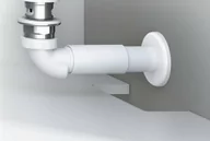 Syfony - Excellent Syfon umywalkowo-bidetowy niski zestaw INPU.8075536P.WH INPU.8075536P.WH - miniaturka - grafika 1