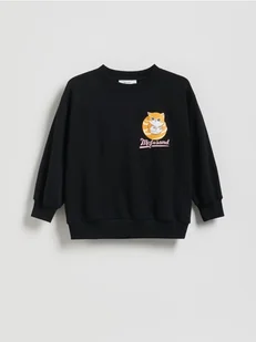 Reserved - Koszulka Mofusand - czarny - Bluzki dla dziewczynek - miniaturka - grafika 1