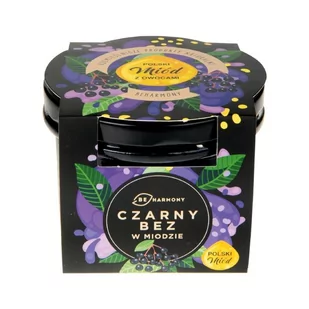Czarny bez w miodzie akacjowym BEHARMONY 230g - Miód - miniaturka - grafika 2