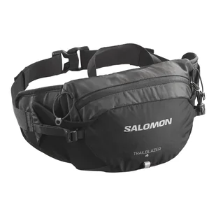Torebka biodrowa nerka sportowa Salomon Traiblazer Belt black/alloy - ONE SIZE - Nerki - miniaturka - grafika 1