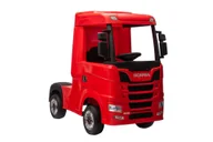Tory, garaże, parkingi - Auto Na Akumulator Scania 500R HL698 Czerwone Lakierowane 4x4 - miniaturka - grafika 1