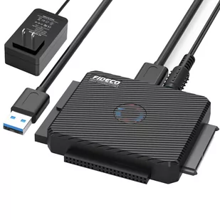 Fideco Adapter Mostek Dysku Usb 3.1 Sata Iii Ide 16Tb Led - Obudowy i kieszenie na dyski twarde - miniaturka - grafika 1